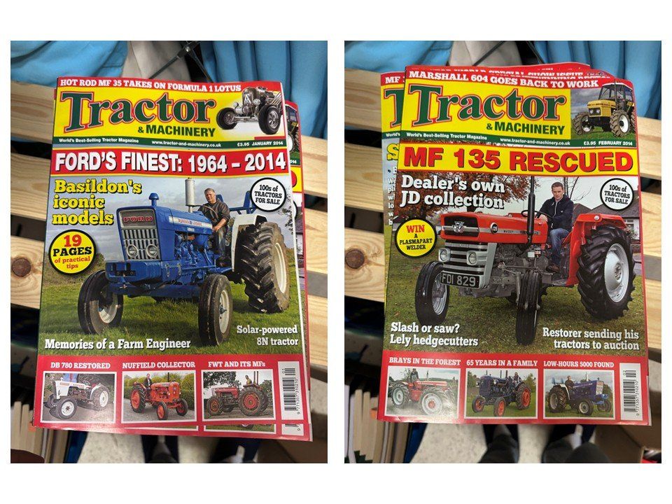 Tractor & Machinery - Collection complète magazines 2014 (D'occasion) à
