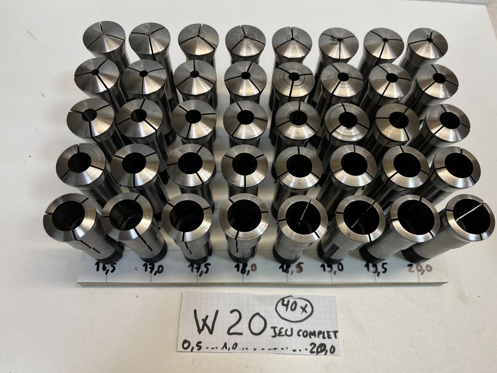 Spannzangen / pinces Schaublin W20 complet | Kaufen auf Ricardo