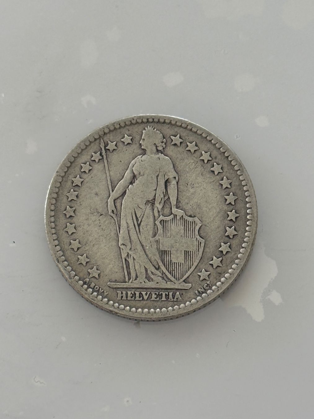 Alle Münzen: 2 Franken 1886  Rar – Gebraucht aus Wallisellen von SWISS_SILVER1 1