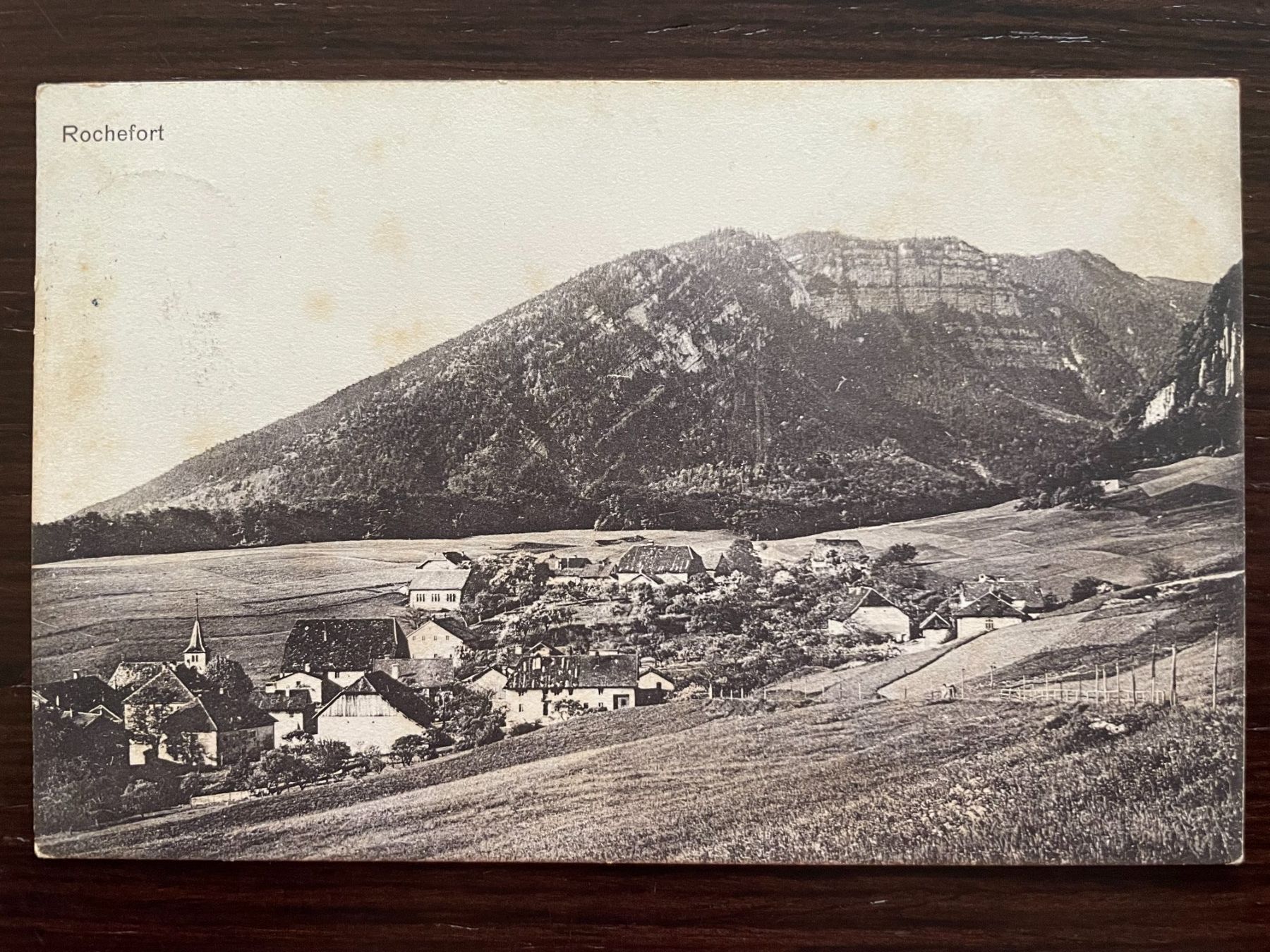 Cartoline postali: ROCHEFORT Vue générale, 1915 – Usato da Wald ZH venduto da TLILEF