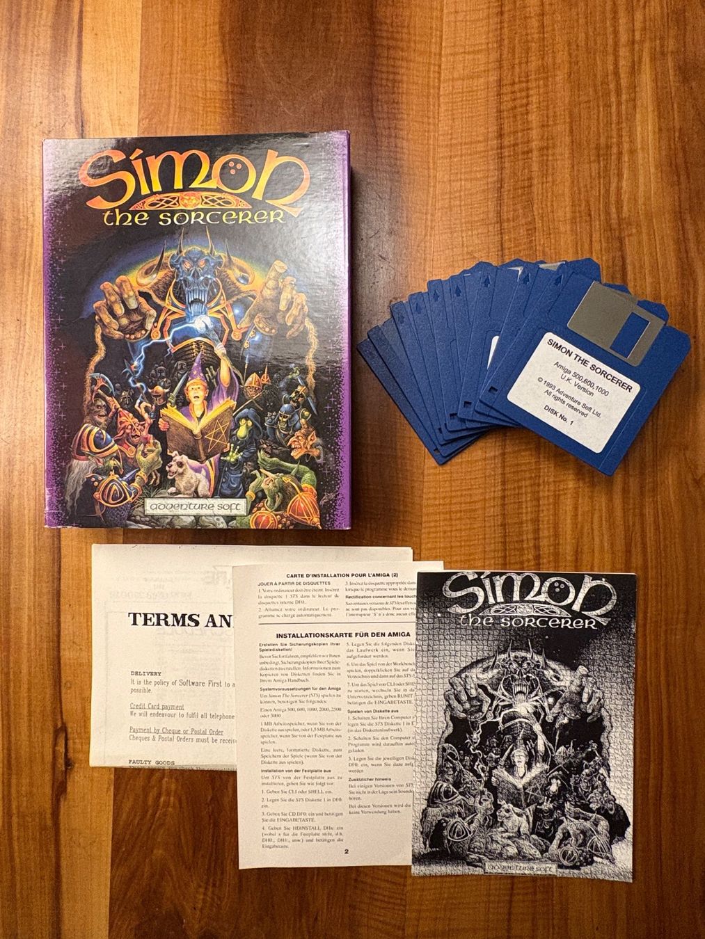Commodore PC: Amiga Spiel: Simon the Sorcerer – Usato da Niederhasli venduto da Manuf0 1