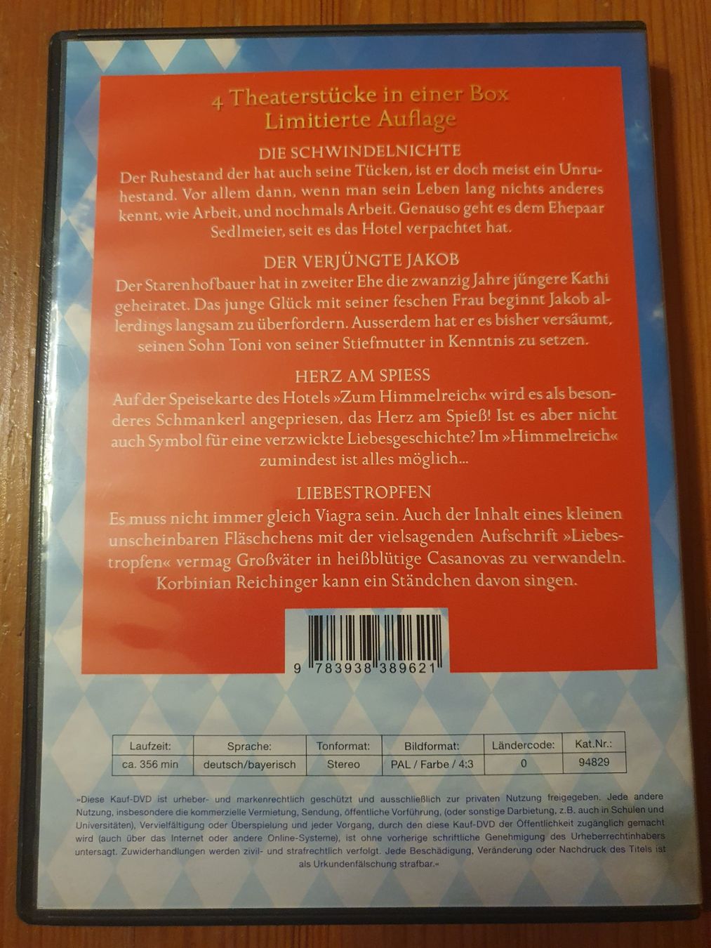 Tutti i DVDs: Peter Steiners Theaterstadl - Limitierte Auflage 4 DVDs – Usato da Wiedlisbach venduto da leiku88 1