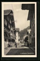 AK Andermatt, Blick in die Hauptstrasse