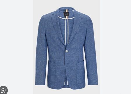BOSS Leinen Sakko Gr. XXL-56 (3729)