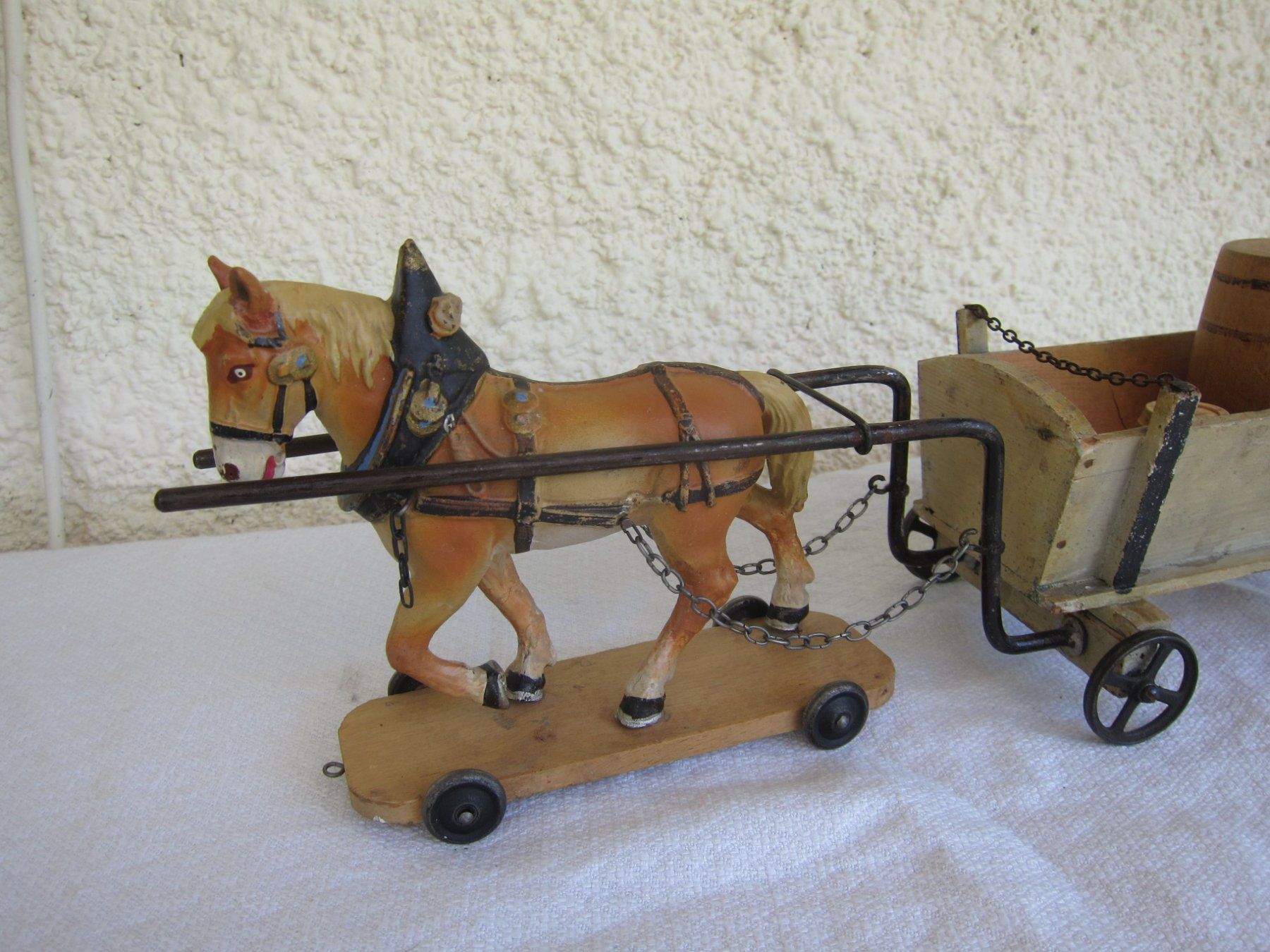 Spielzeuge: Spielzeug Pferd mit Wagen – Gebraucht aus Regensdorf von Eri8057 4