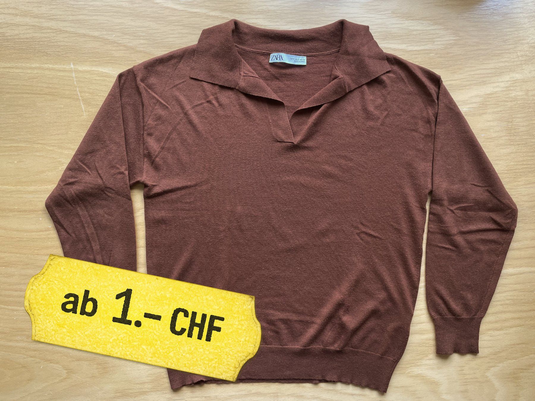 Zara Maglioni & Felpe: Zara brown knit sweater – Usato da Zürich venduto da hol_bc6v