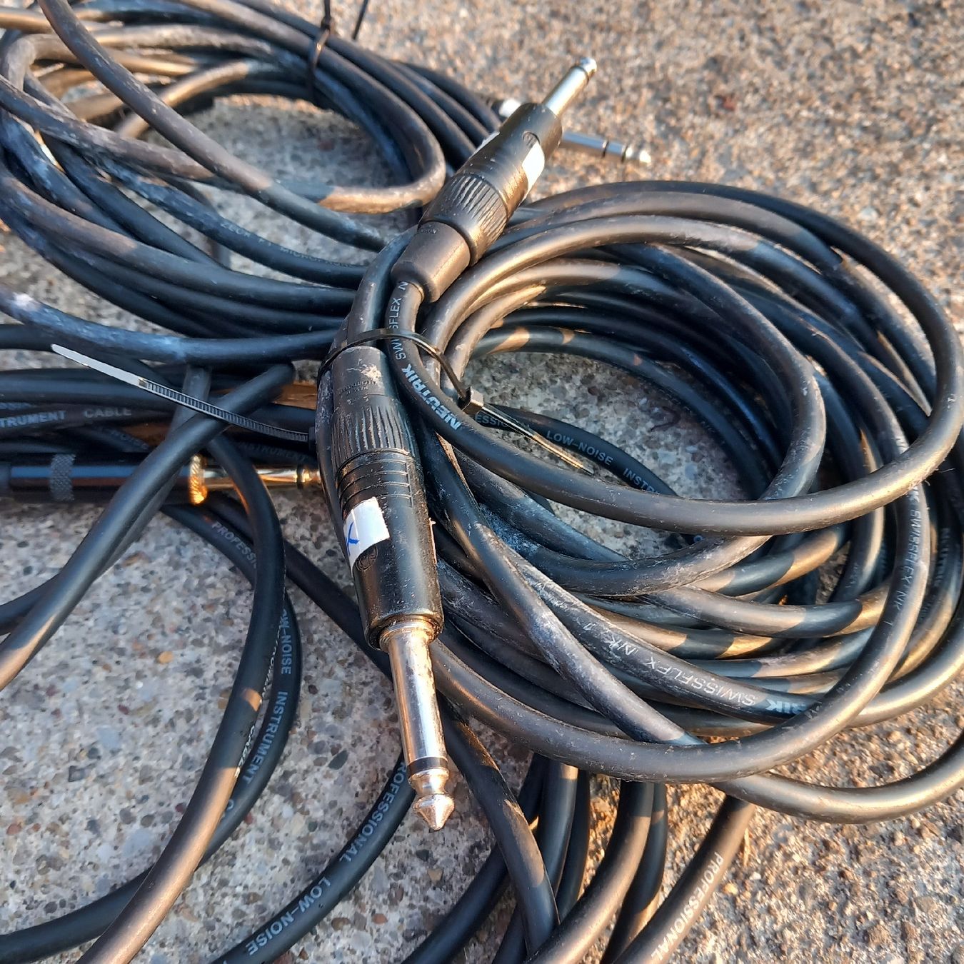 Kabel: 3.5 mm Klinkenkabel / Audiokabel 4 Stück – Gebraucht aus Ebnat-Kappel von blazzi 1