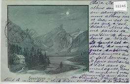 Seealpsee mit Rosszahn - Mondschein-