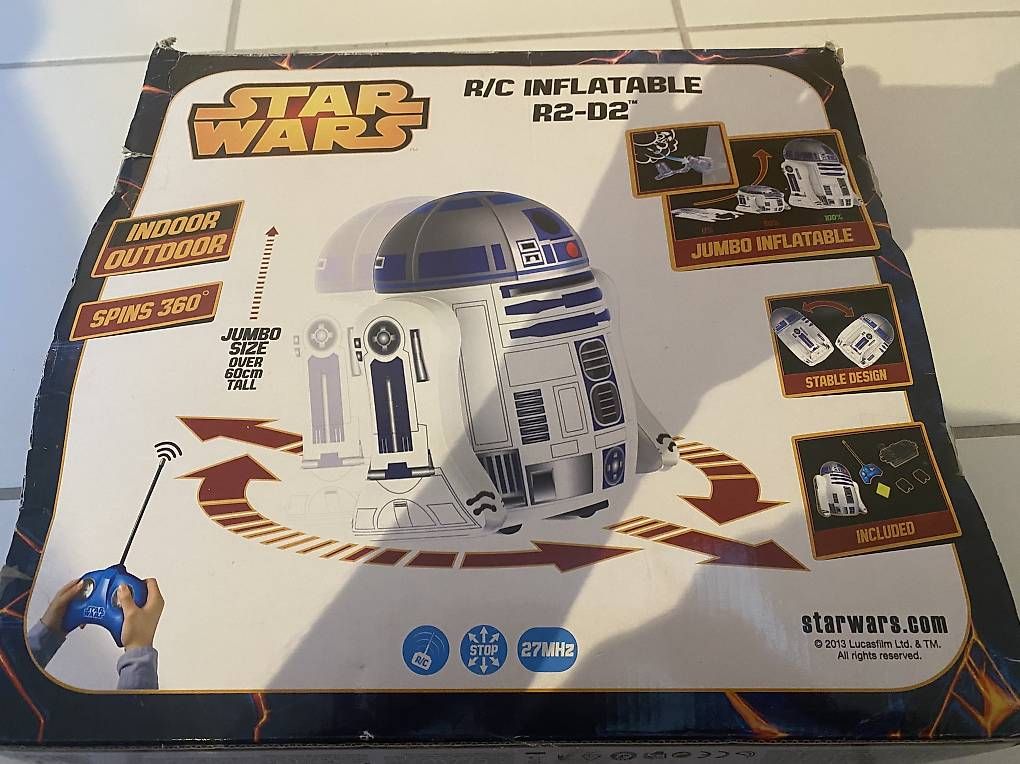 Star Wars Giocattoli: Robot enfant Star Wars R2D2 gonflable – Nuovo e nell'imballaggio originale da Vauderens venduto da ben_j75j 1