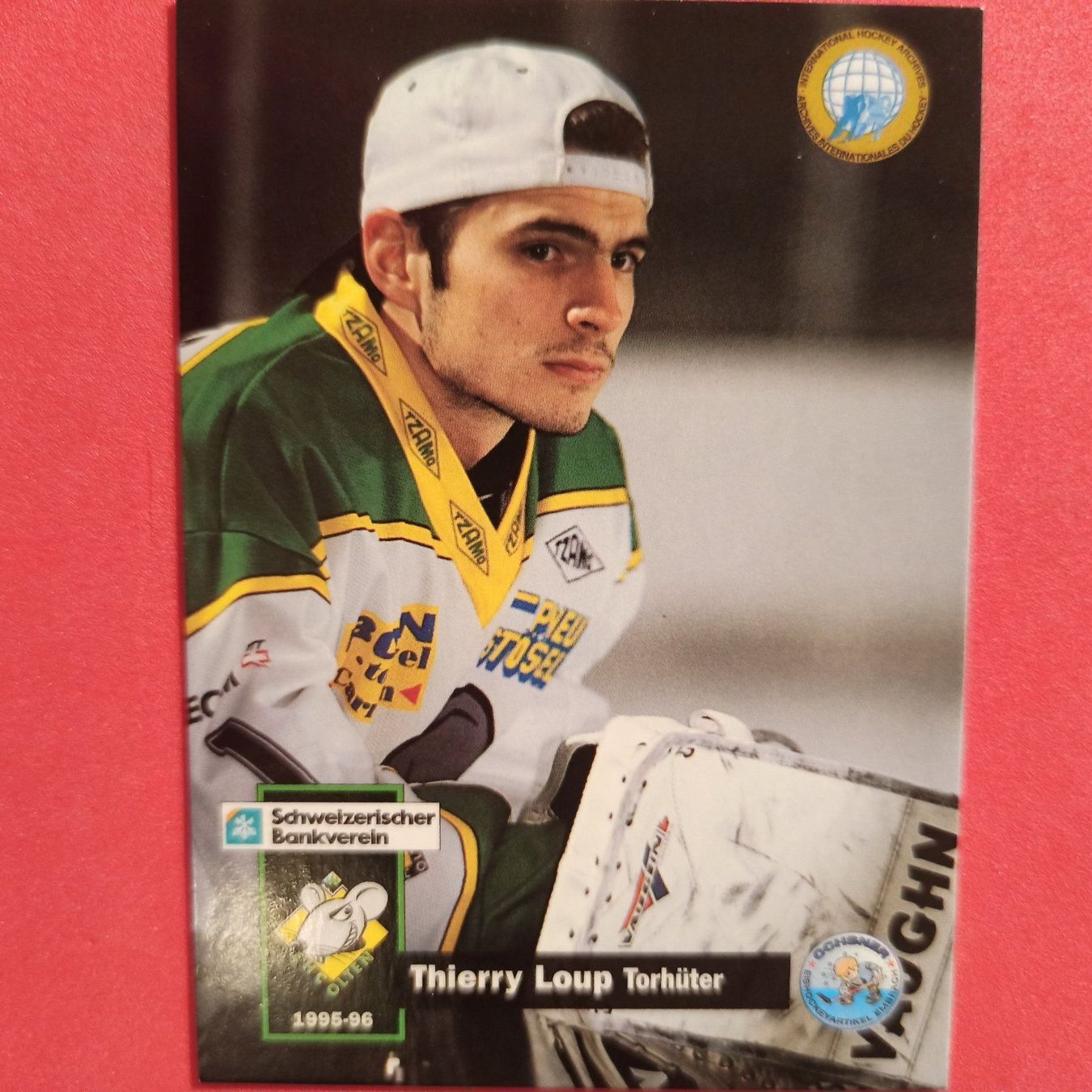 Carte collezionabili: Thierry Loup - EHC OLTEN - 1995/96 – Usato da Dübendorf venduto da kb86_MOVIE