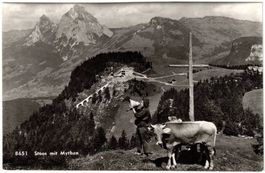 Stoos - Standseilbahn mit Mythen