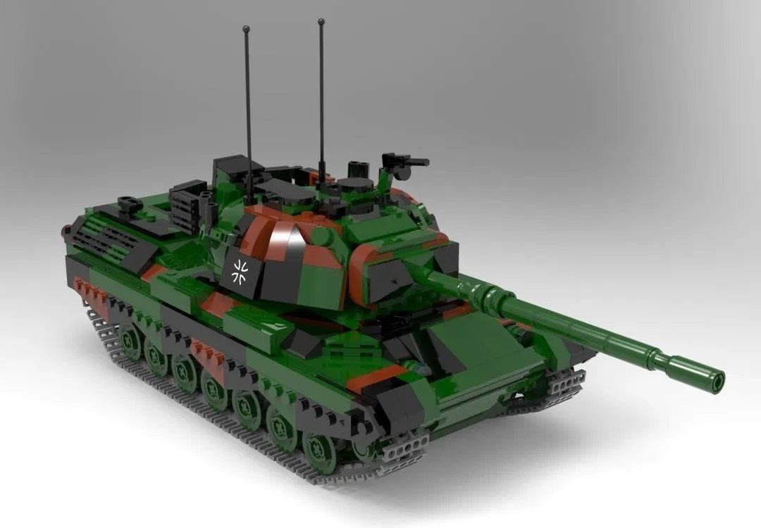 Xingbao Kit di costruzioni: Xingbao XB-06049 Kampfpanzer Leopard I, 1:30 – Usato da Basel venduto da SwissBrickBank 2