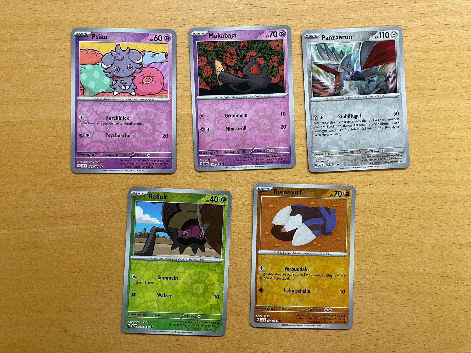Pokémon Carte collezionabili: Pokemon Reverse Karten Set (Versand gratis) – Nuovo (secondo la descrizione) da Chur venduto da Angerson