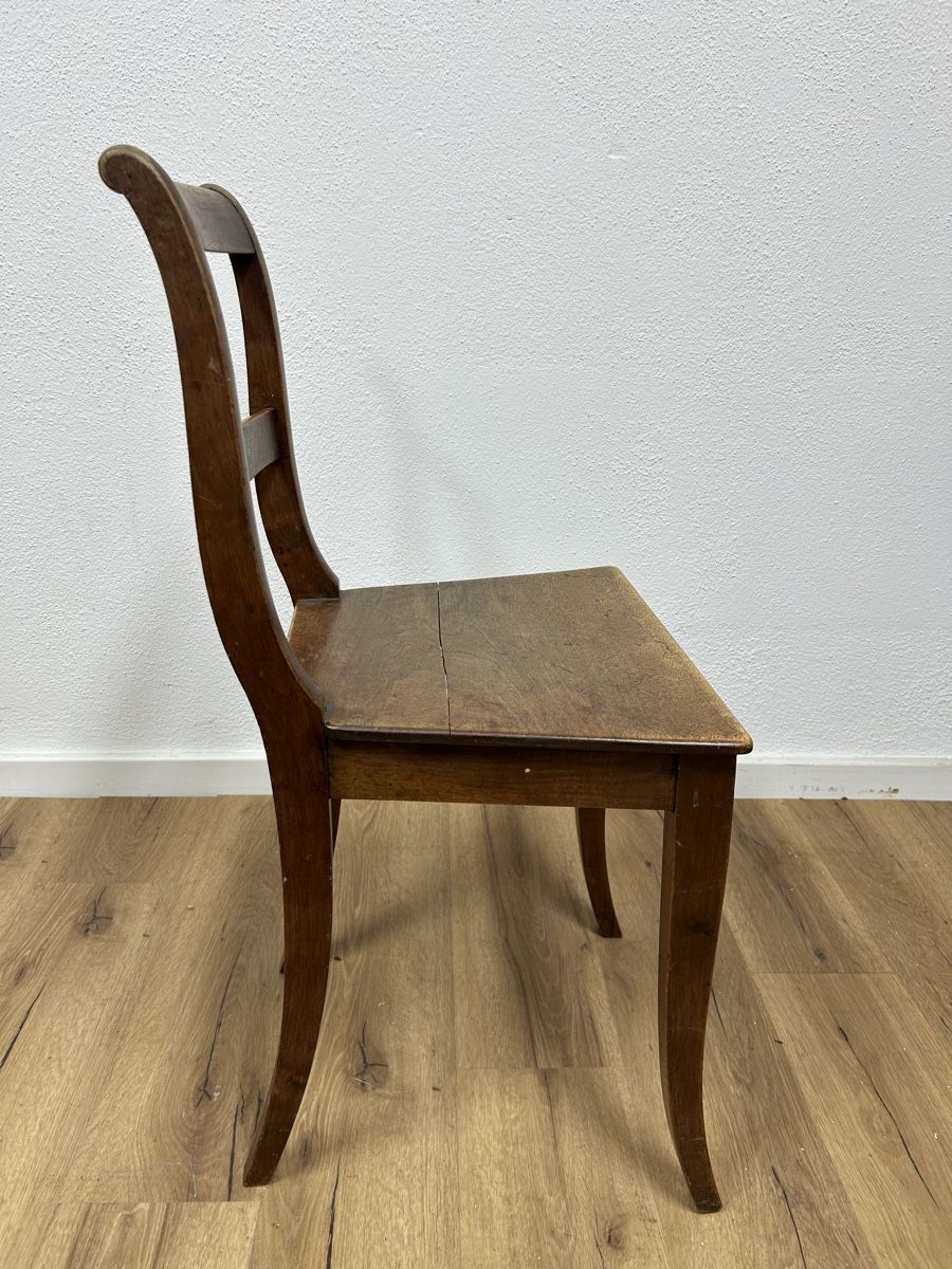 Stühle: Biedermeierstuhl Nussbaum – Gebraucht aus Basel von Sackmann 2