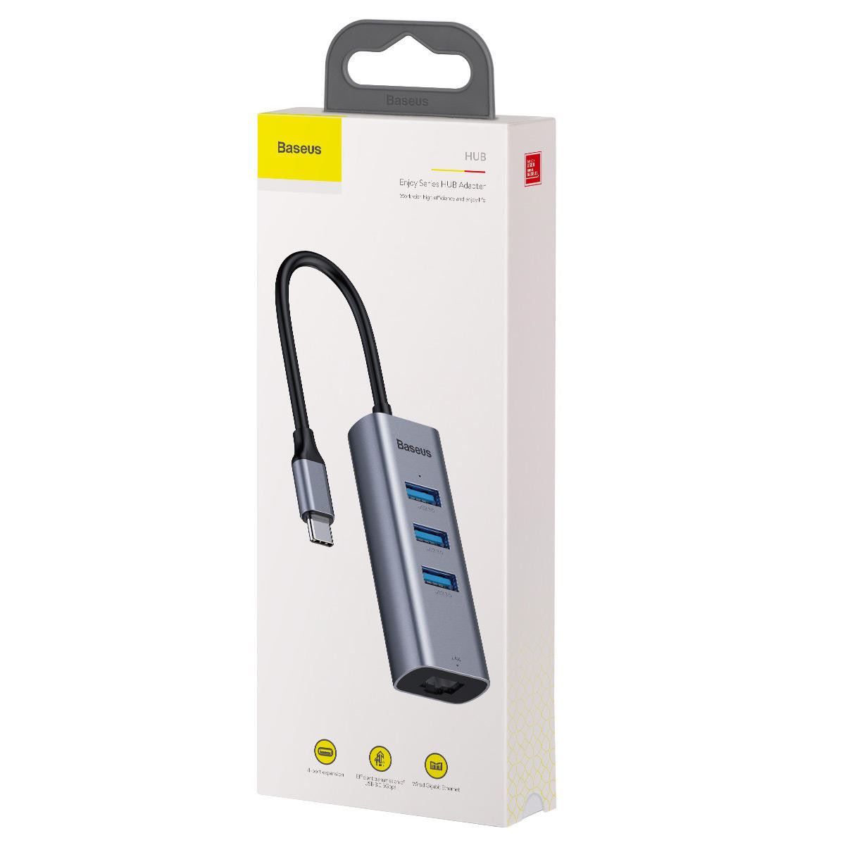 Hub & Switch: Baseus 4 in 1 Typ C  USB Adapter – Nuovo e nell'imballaggio originale da Malans GR venduto da BUYBEST-Schweiz 3