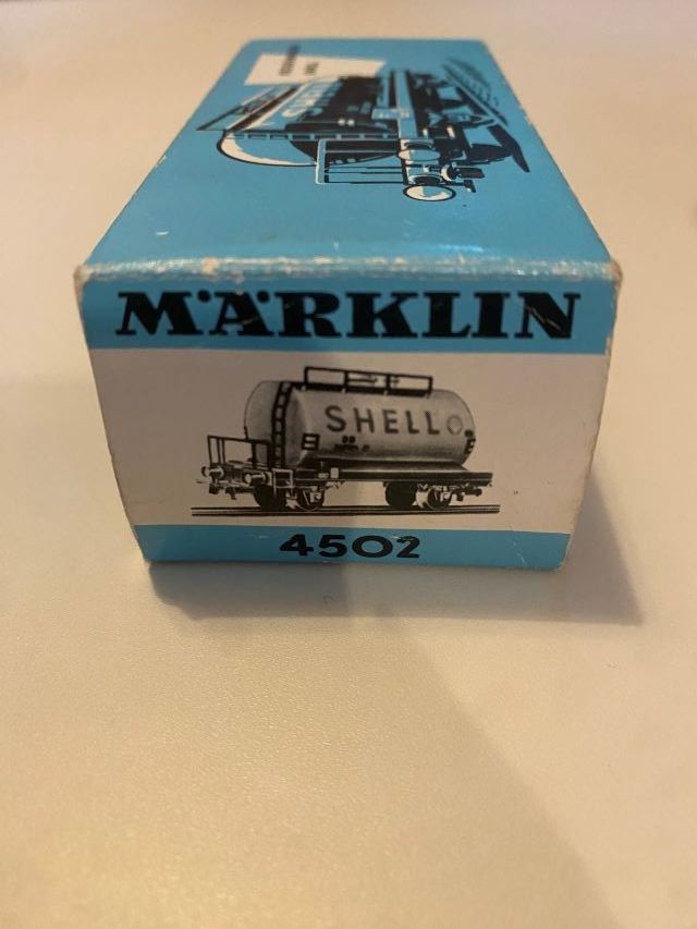 Märklin Modelleisenbahnen: Märklin 4502 Kesselwagen Shell DB Blech Version 1962 – Gebraucht aus Diessenhofen von Albin00 1
