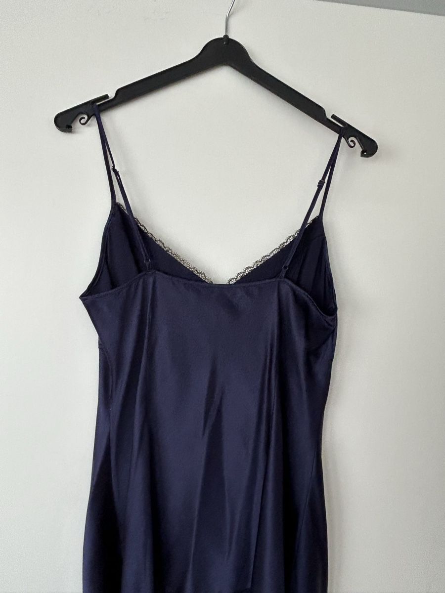 Dorothee Schumacher Top: Top violettblau D. Schumacher Gr. S – Usato da Reinach BL venduto da meinstil 1