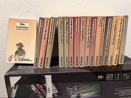 B. Traven Werkausgabe 17 Bände Büchergilde Gutenberg