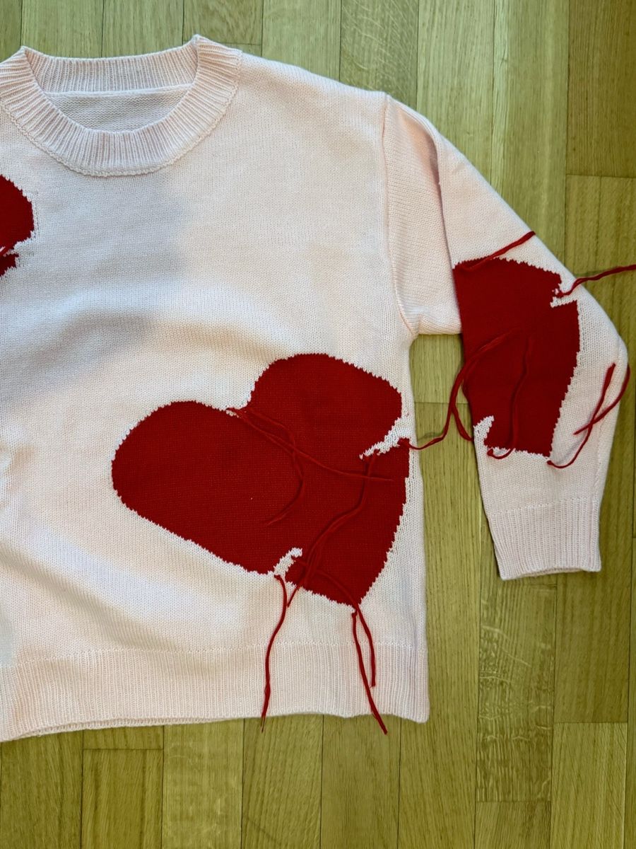 Maglioni & Felpe: Pullover mit Herz-Motiv – Usato da Erlinsbach SO venduto da dikaan 3