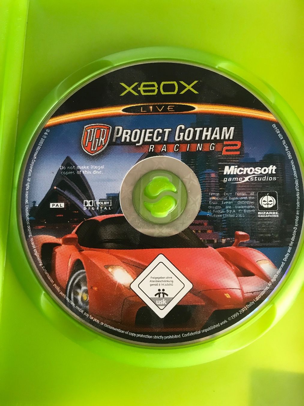 Microsoft Spiele: XBOX PROJEKT GOTHAM RACING 2 - VERMUTLICH ENGLISCH – Gebraucht aus Buchs AG von fischli610 1