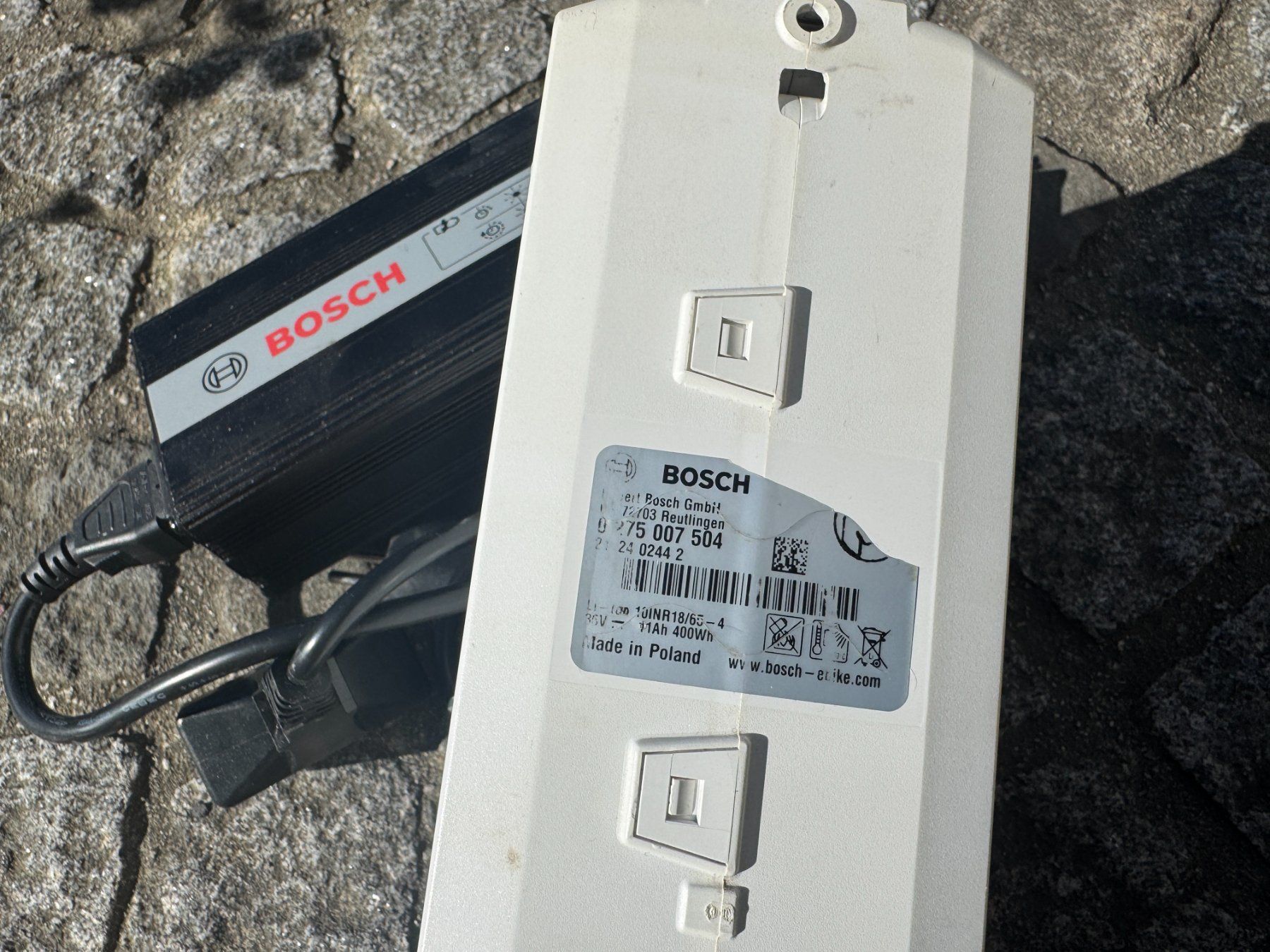 Bosch Batterie: BOSCH Powerpack 400 Classic Akku 36V mit Ladegerät – Usato da Volketswil venduto da mstonys 2