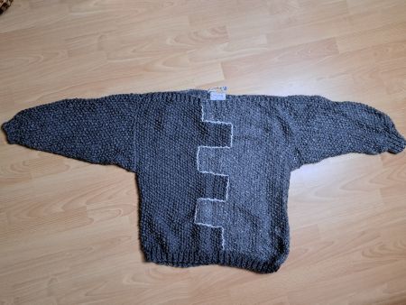 Handgestrickter Wollpulli Einzelanfertigung