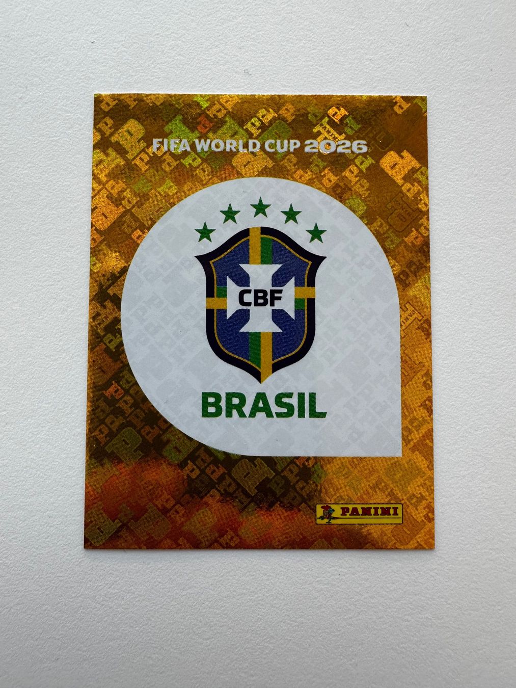 Panini Carte collezionabili: WM 2026 Brasilien sticker, BRA 1 – Nuovo (secondo la descrizione) da Zürich venduto da karsumpel11