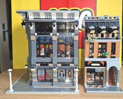 LEGO MOC grand magasin de sport + boulangerie