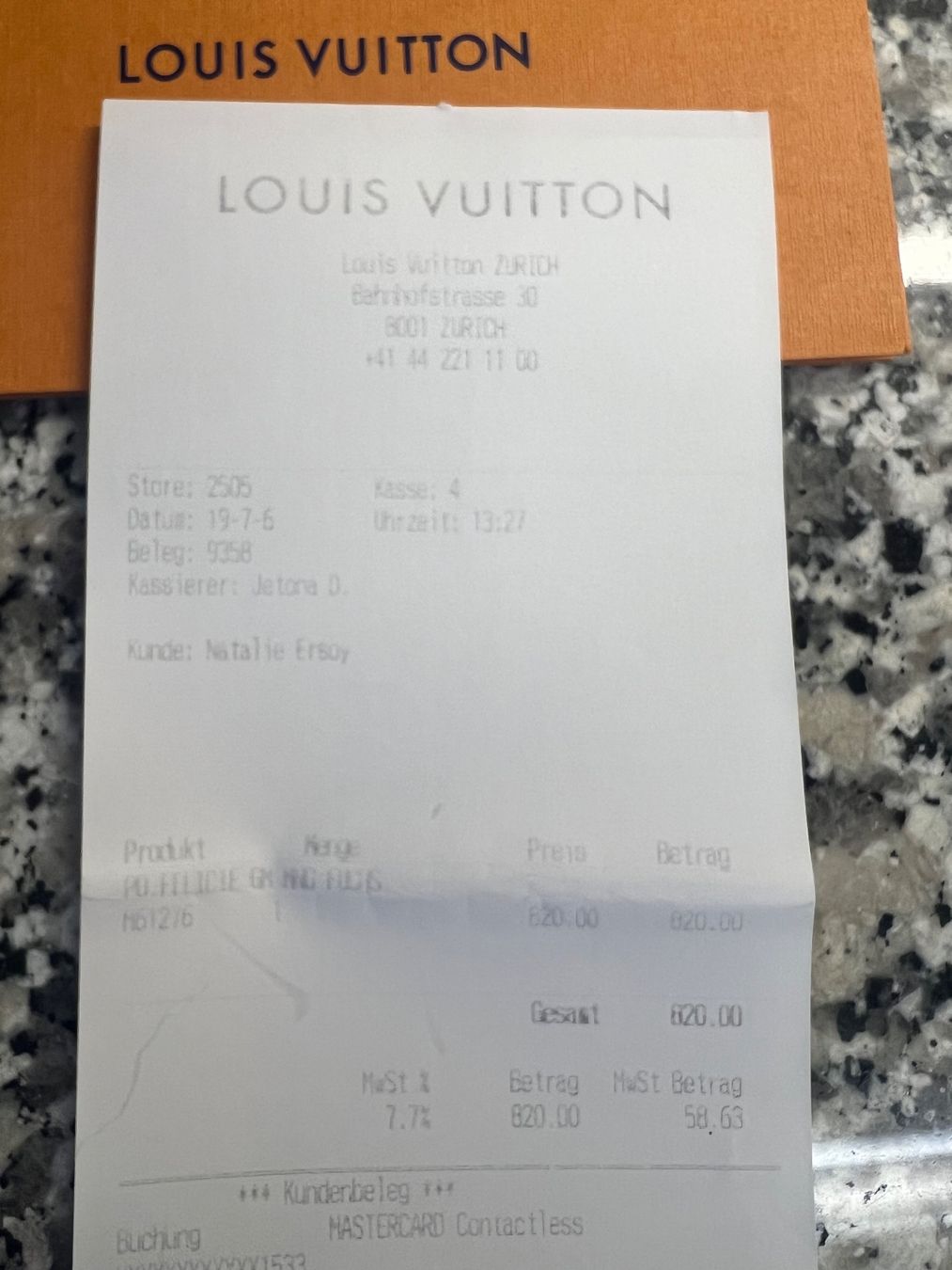 Louis Vuitton Taschen für Damen: Louis Vuitton Félicie Pochette – Neu (gemäss Beschreibung) aus Wallisellen von NE90 4