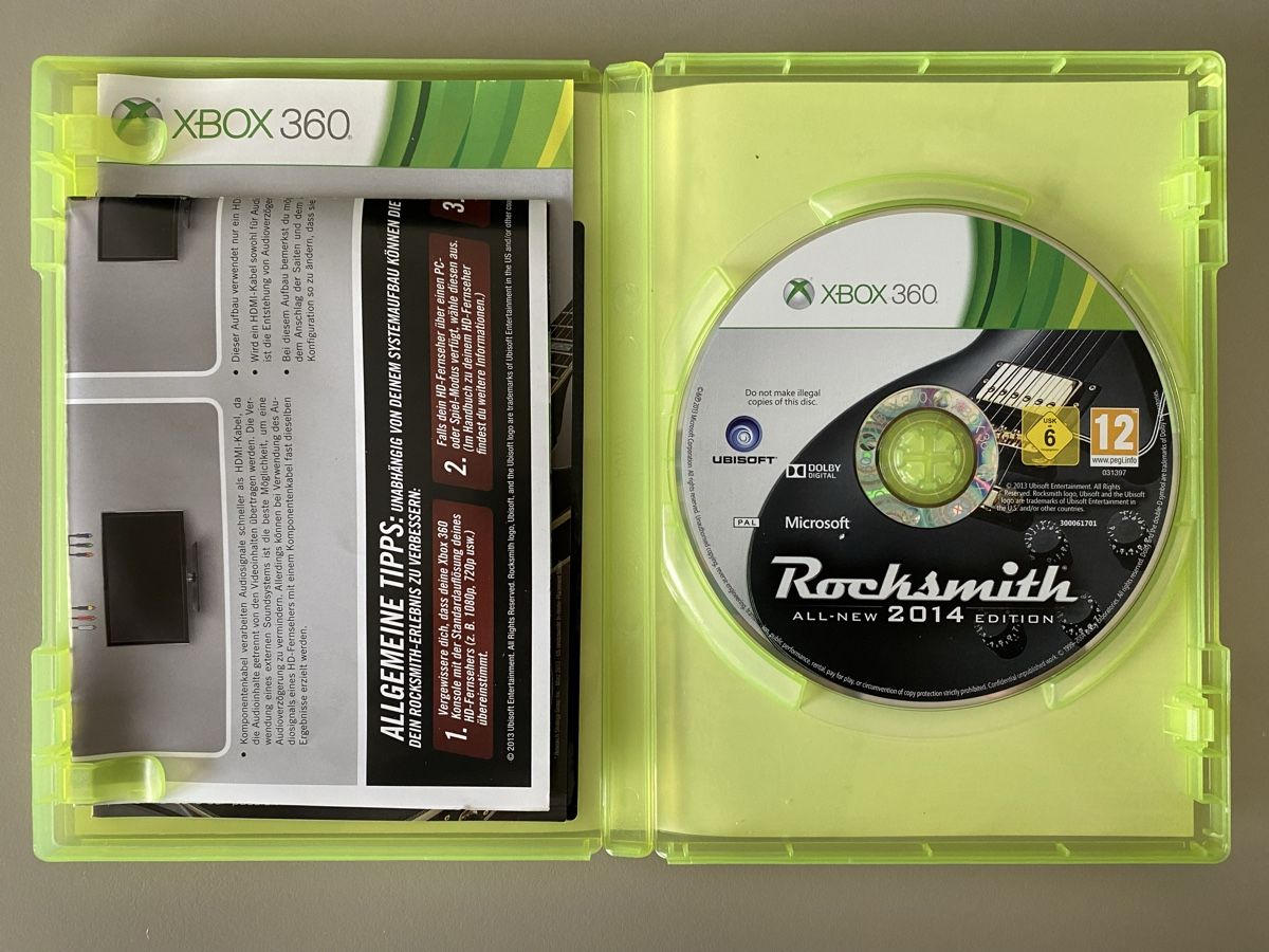 Microsoft Giochi: Rocksmith 2014 Edition für Xbox 360 – Usato da Thunstetten venduto da Virus_33 1