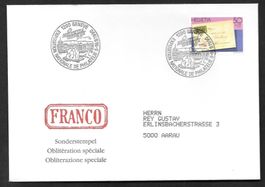 Sonderbrief S. 1403 Helvetia Genève 5.-16.9.1990