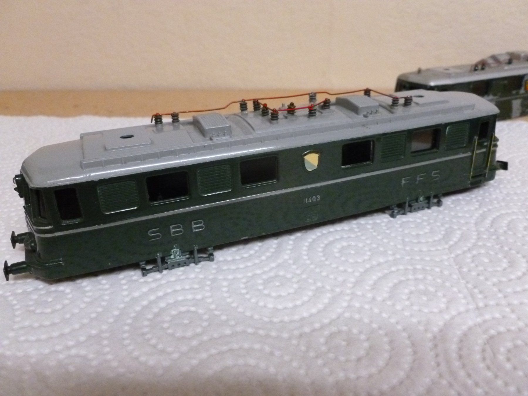 Hag Modellini di ferrovie: Hag/Märklin Ersatzteile – Difettoso da Oberbipp venduto da Vifu 1