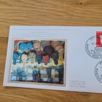 FDC mit Seidenbild 1979