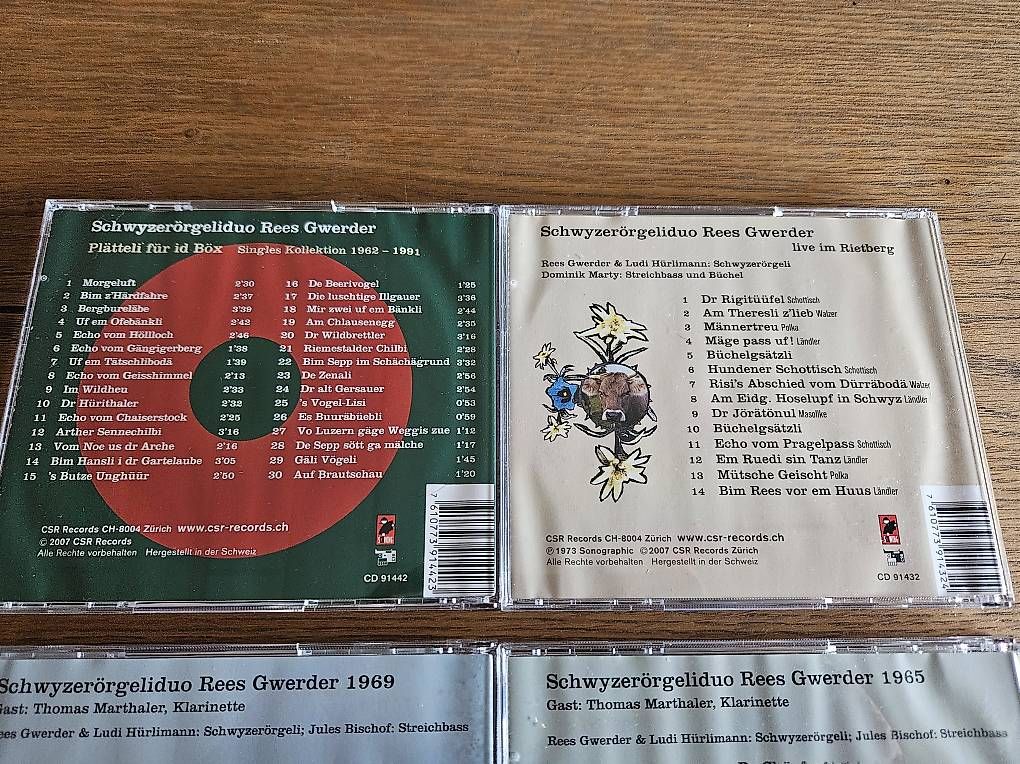 CD: Rees Gwerder CD Ländler – Usato da Sisikon venduto da bryke 1