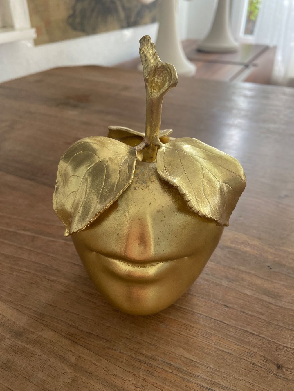 Sculptures & Statues: Bronze Face Apple – D'occasion à Kriens par Gallery-Vimala 1