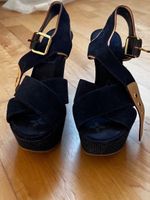 Louis Vuitton Schuhe Gr. 37 – Leder & Denim, Top Zustand