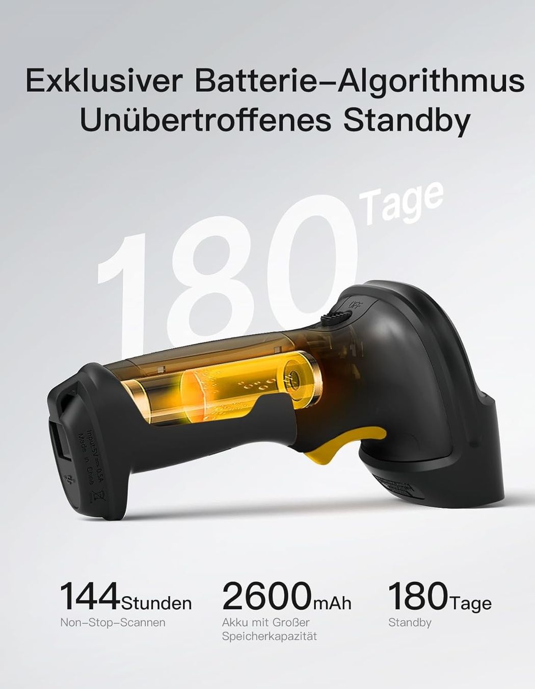 Scanneurs: Inateck 2D Barcode Scanner Bluetooth Wireless BCST-72 – Neuf avec emballage d'origine à Suhr par SchnapperCH 2