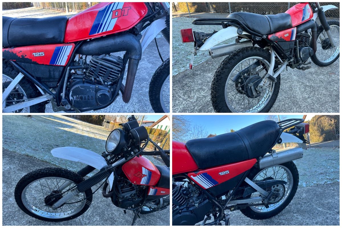 Enduro: Yamaha DT MX DTMX 125 / TYP 2A8 / 1981 / oldtimer – Gebraucht aus Courtételle von  8