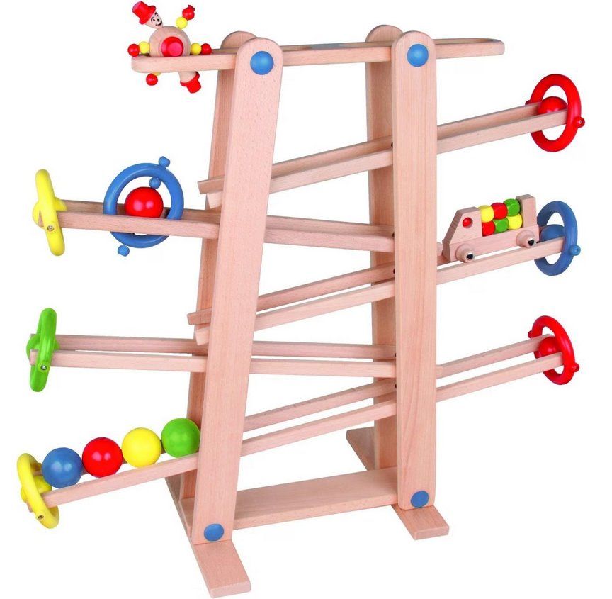 Giocattoli: BELUGA Rollipop Kugelbahn Holz – Nuovo e nell'imballaggio originale da Oensingen venduto da Liquidations-Shop