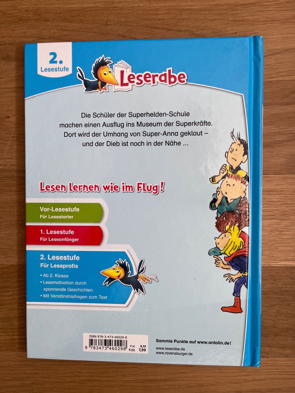 Libri: Leserabe, 2.Lesestufe, Die Superhelden-Schule – Usato da Langendorf venduto da Wubri 2