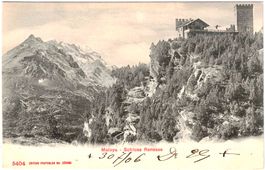 MALOJA - Schloss Renesse (im Sommer) ca. 1905 (GR)