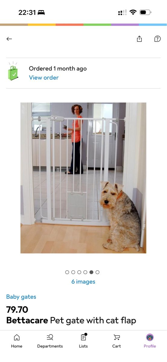 Chatières: Bettacare pet gate with cat flap – Neuf (Voir description) à Thalwil par Evrim78