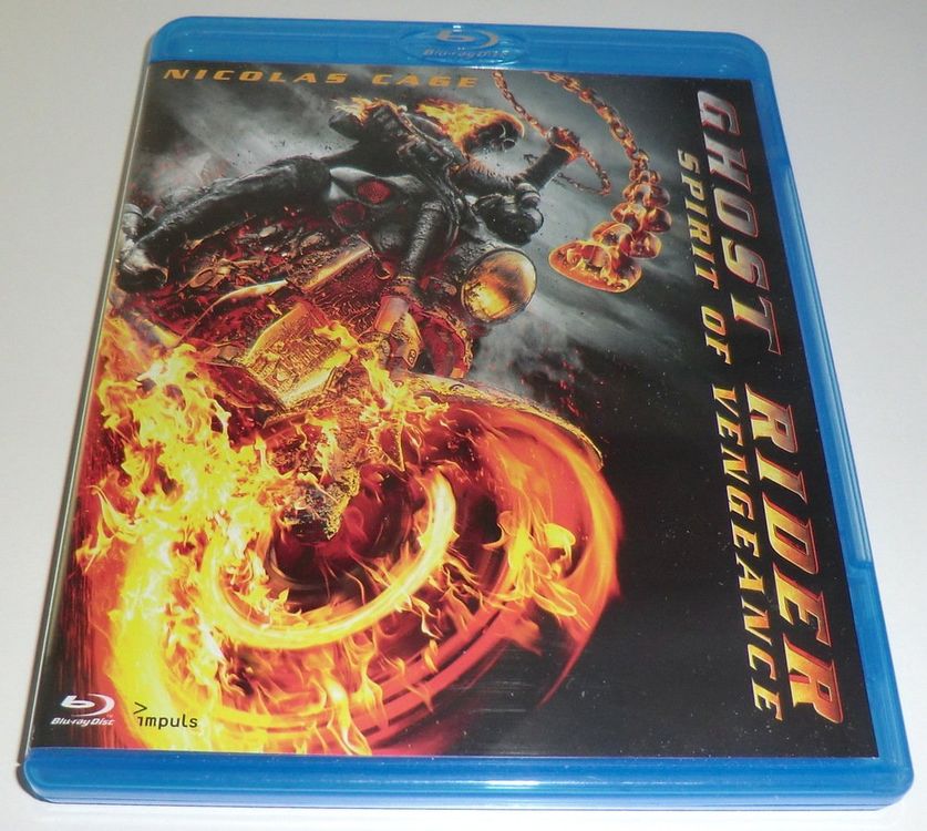Ghost Rider 2 Spirit Of Vengeance Blu-ray Nic Cage Marvel (Gebraucht ...