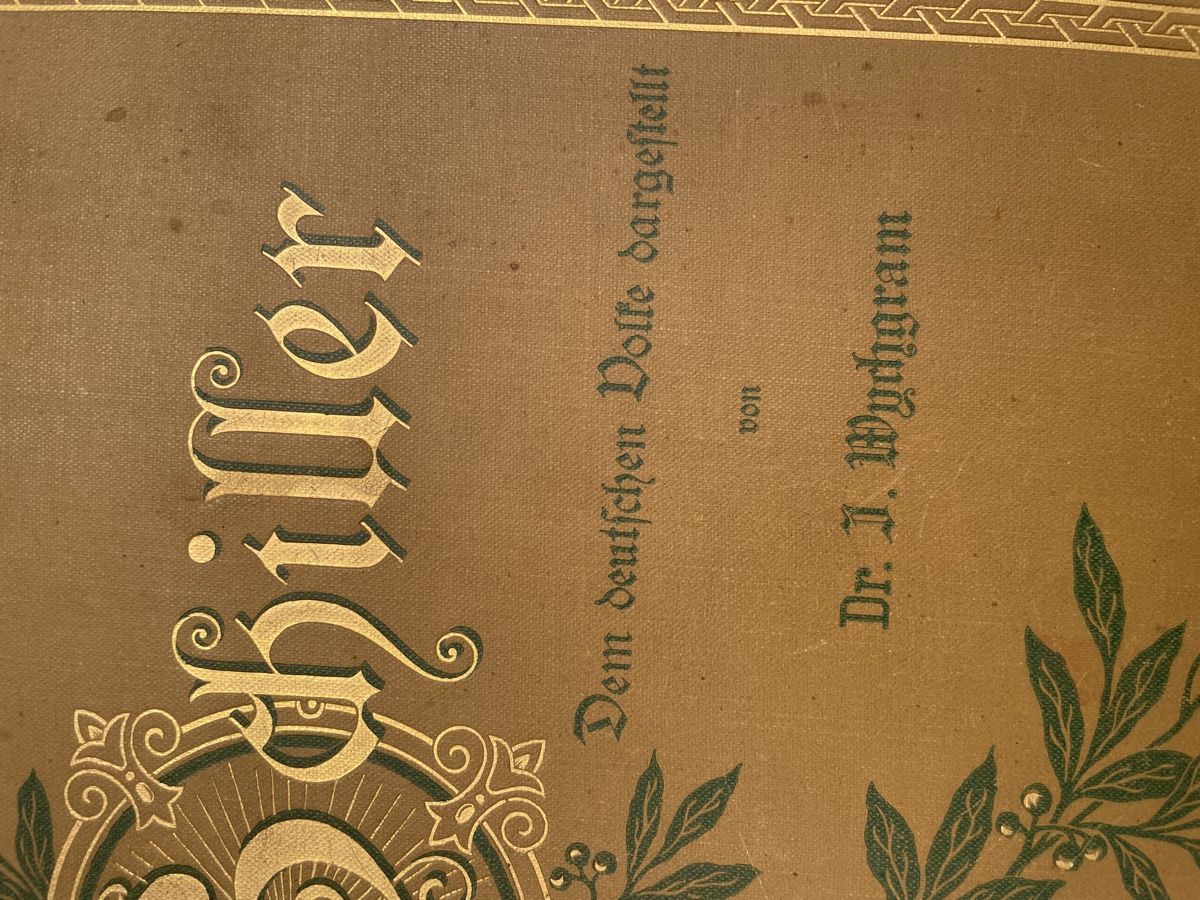 Bücher: SCHILLER Antikes Buch 1895 – Gebraucht aus Zürich von Danokiko 4