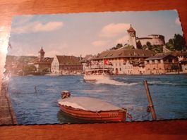 Schaffhausen, Rhein, 1958, gelaufen, farbig