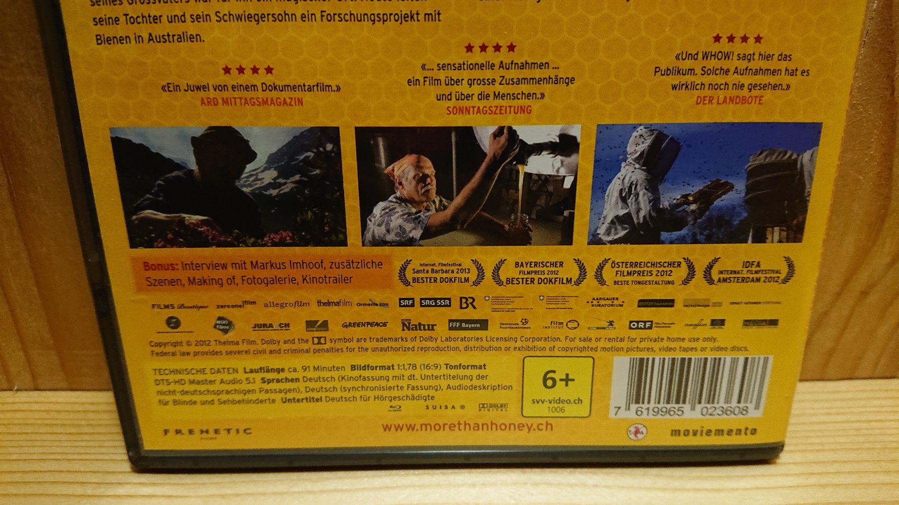 Tutti i DVDs: MORE THAN HONEY Blu-Ray – Usato da Wilderswil venduto da Exebub 3
