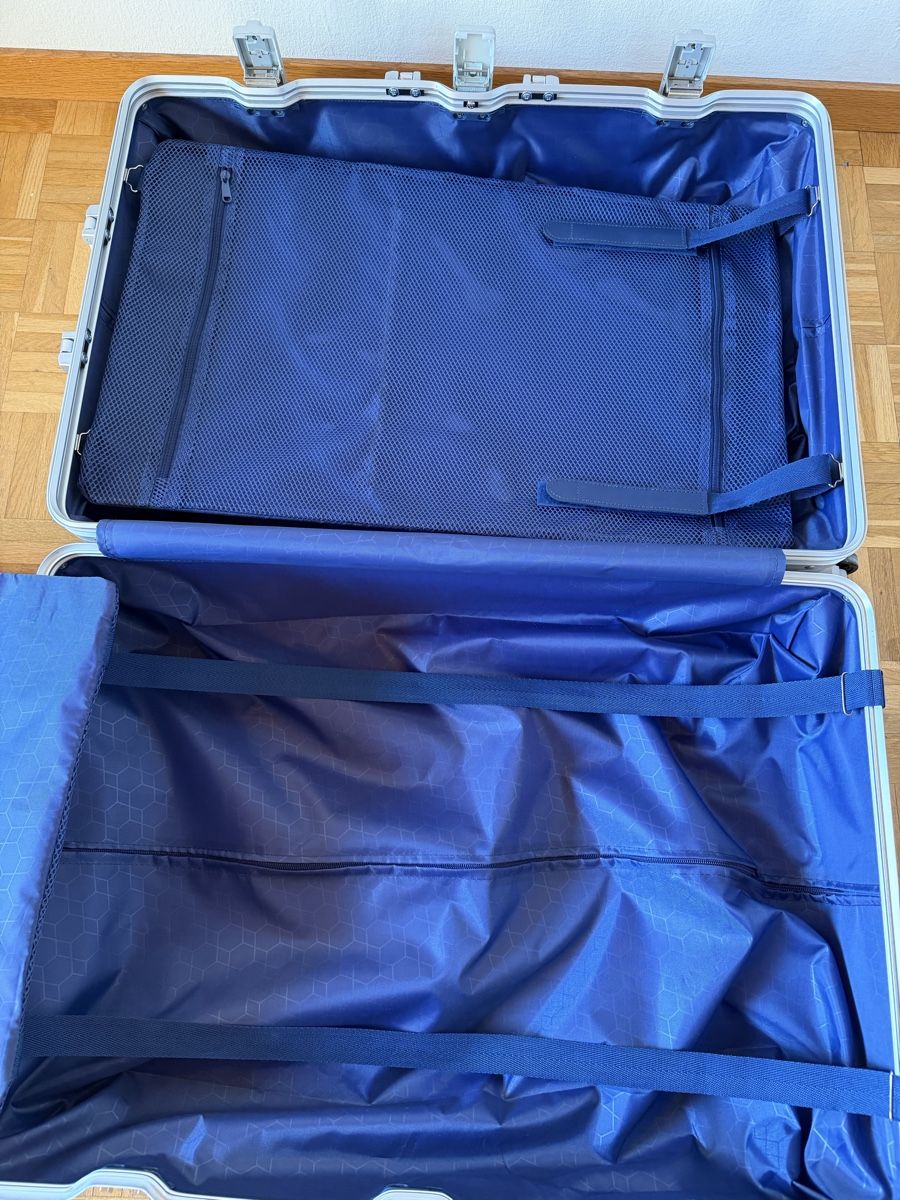 Reisekoffer: Hartschalenkoffer silber – Gebraucht aus Kaltbrunn von salomonsandro 3