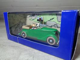 1:43 voiture Tintin collection / Tim & Struppi Mitrailleuse