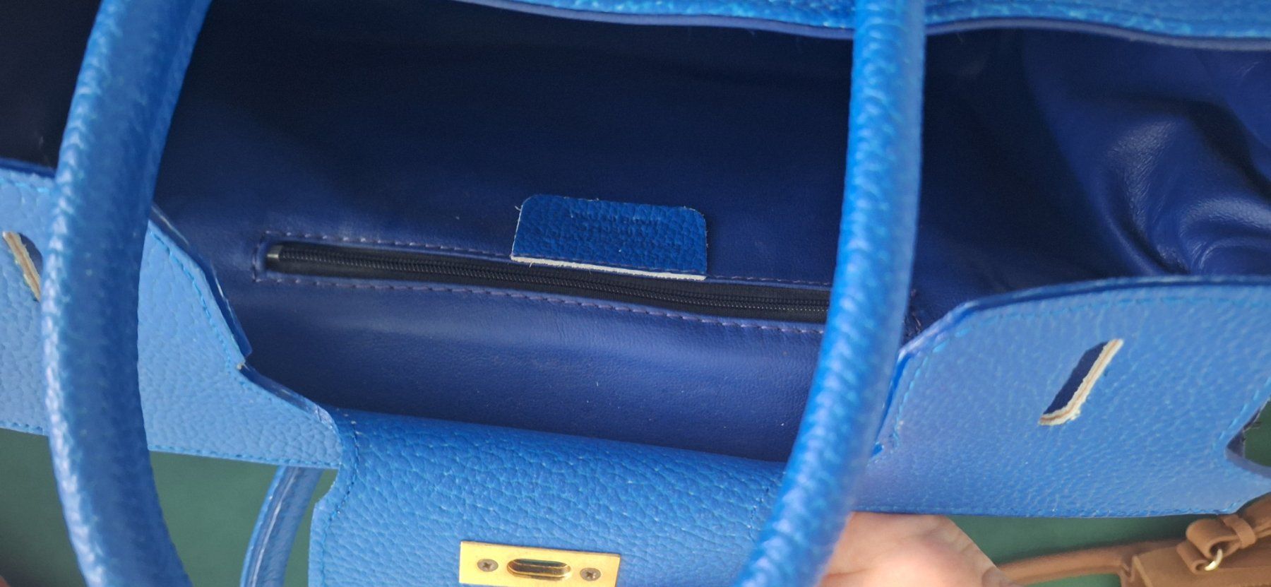 Borse da donna: Blaue stylische Tasche – Usato da Zürich venduto da If4 7