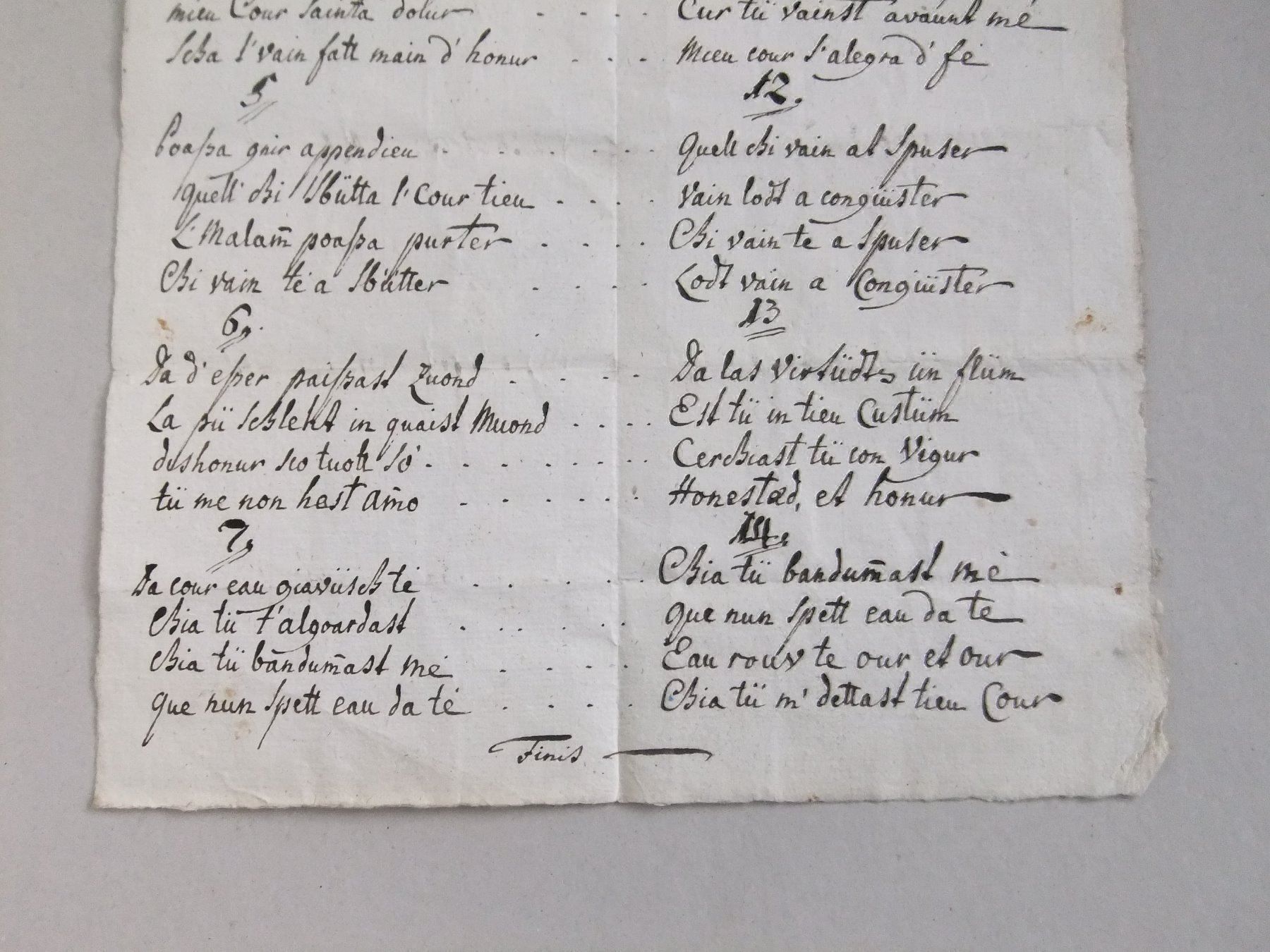 Bücher: Bündner Liedtext - AMUR ET BLASAM – Gebraucht aus Esslingen von eintagammeer 6